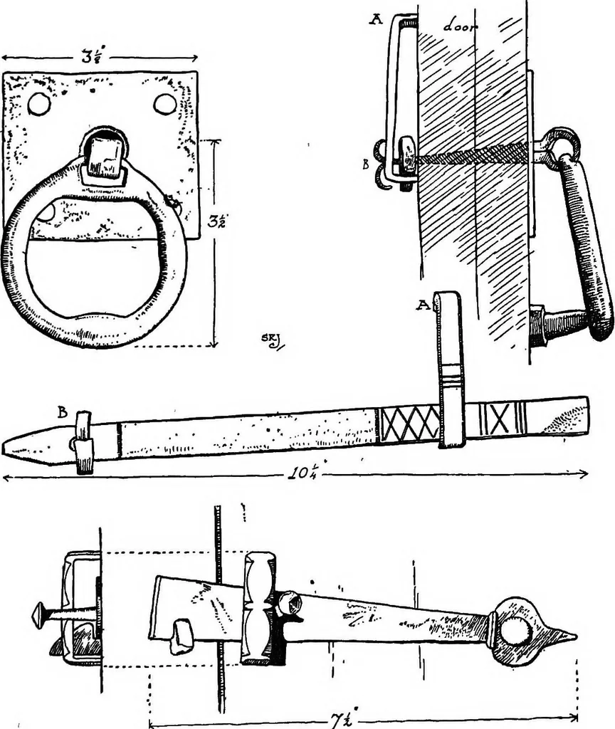 An illustration from The village homes of England;, 1912, leaf 176