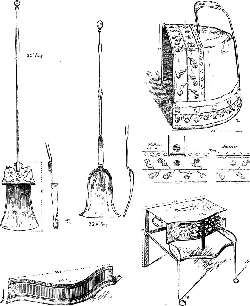 An illustration from The village homes of England;, 1912, leaf 182