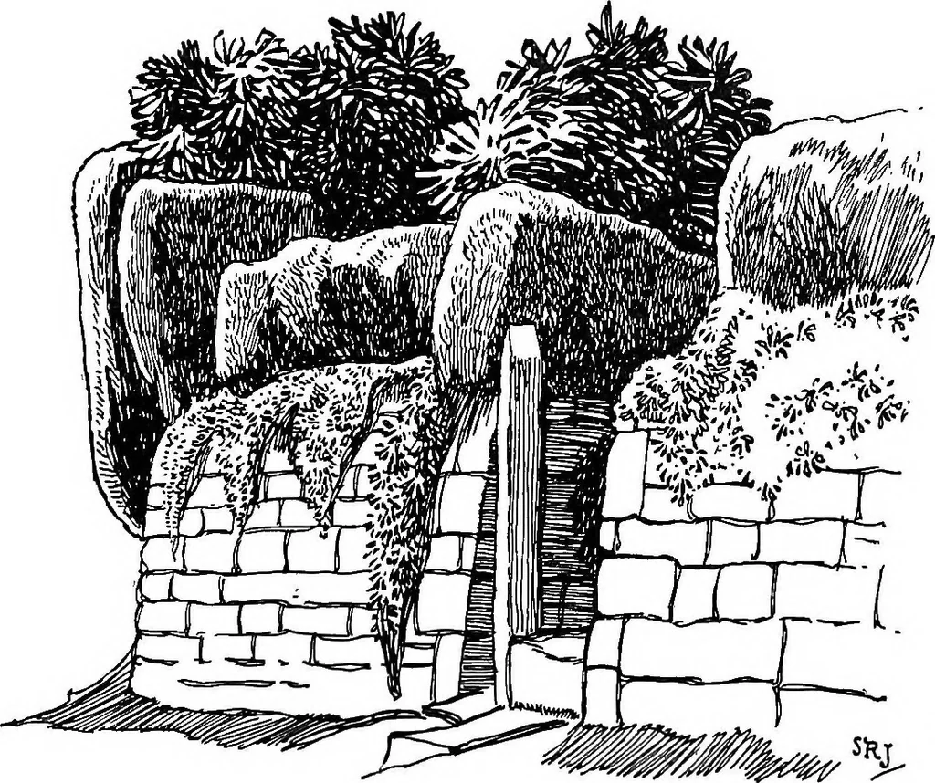An illustration from The village homes of England;, 1912, leaf 200