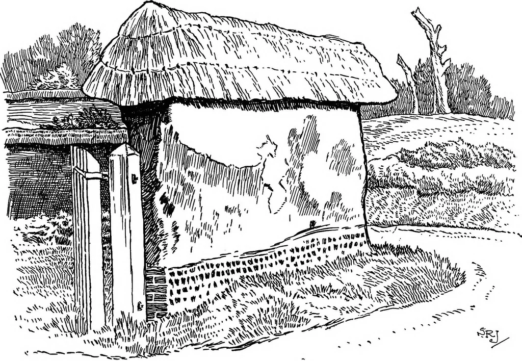 An illustration from The village homes of England;, 1912, leaf 206