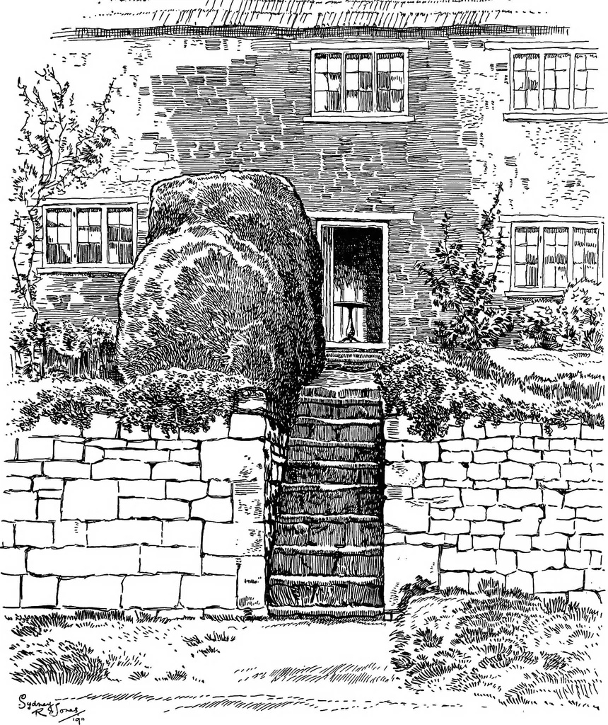An illustration from The village homes of England;, 1912, leaf 208