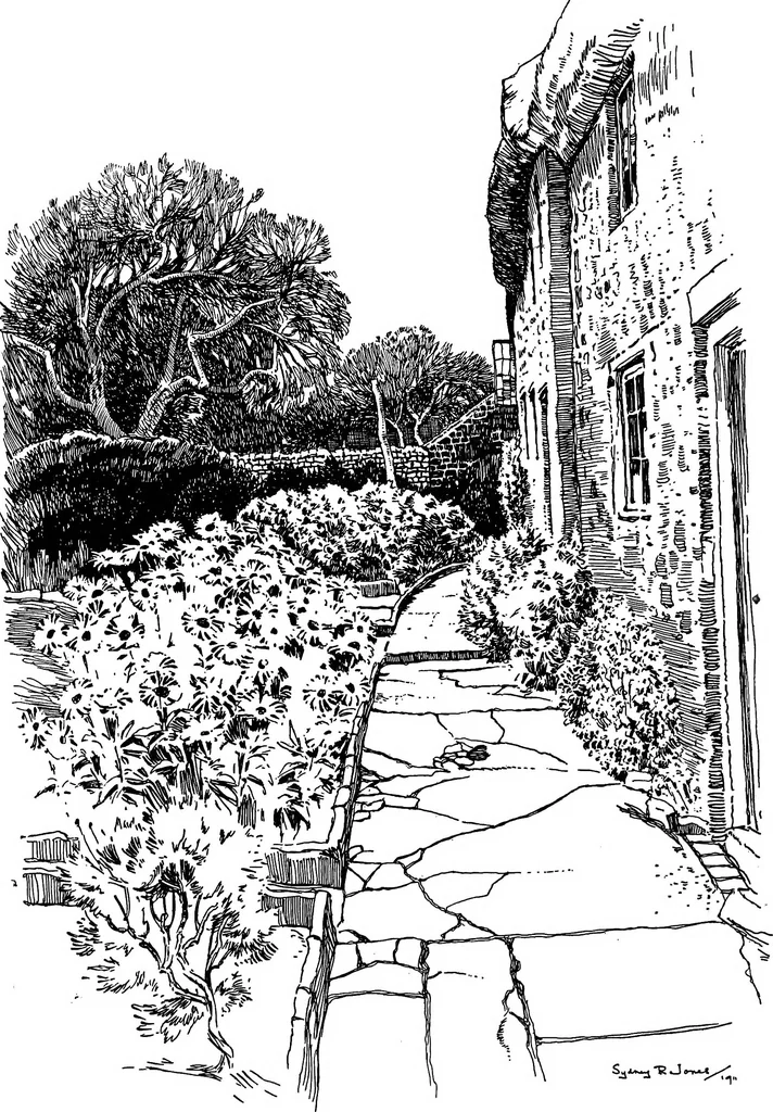 An illustration from The village homes of England;, 1912, leaf 209
