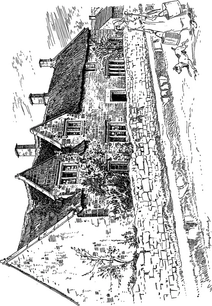 An illustration from The village homes of England;, 1912, leaf 22