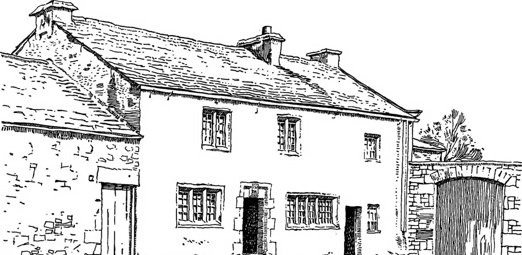An illustration from The village homes of England;, 1912, leaf 23