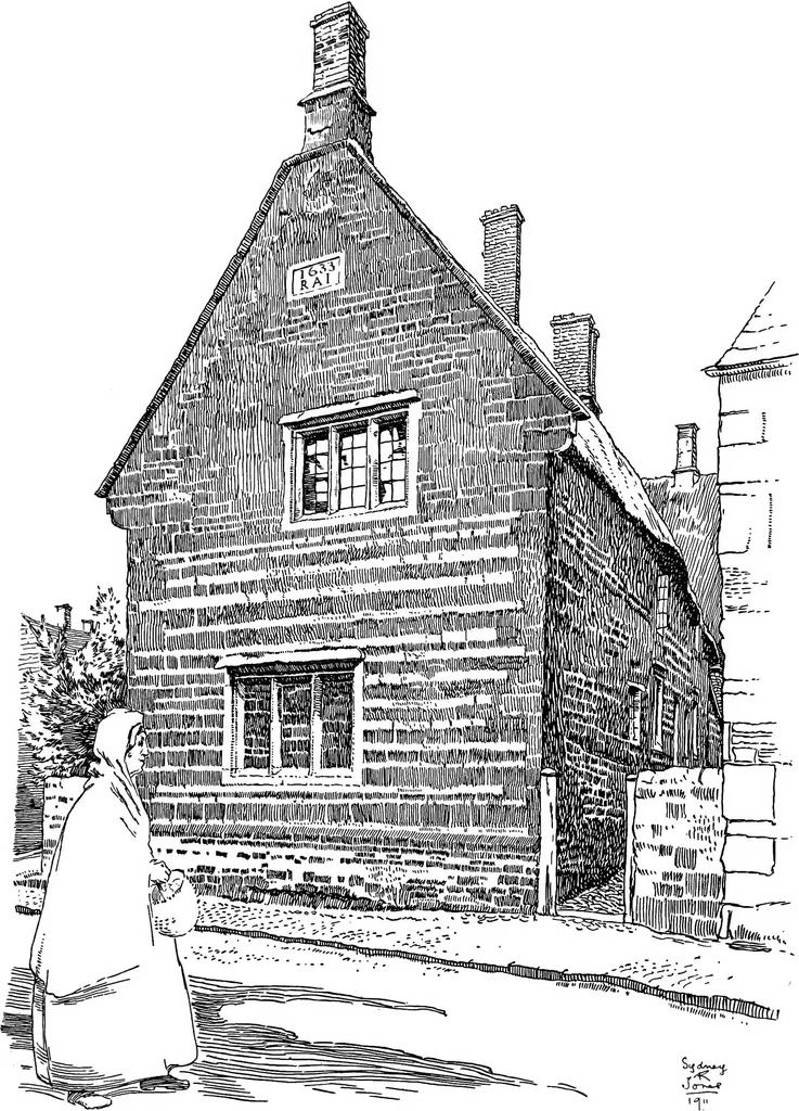 An illustration from The village homes of England;, 1912, leaf 24