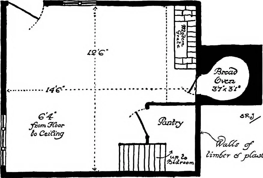 An illustration from The village homes of England;, 1912, leaf 25