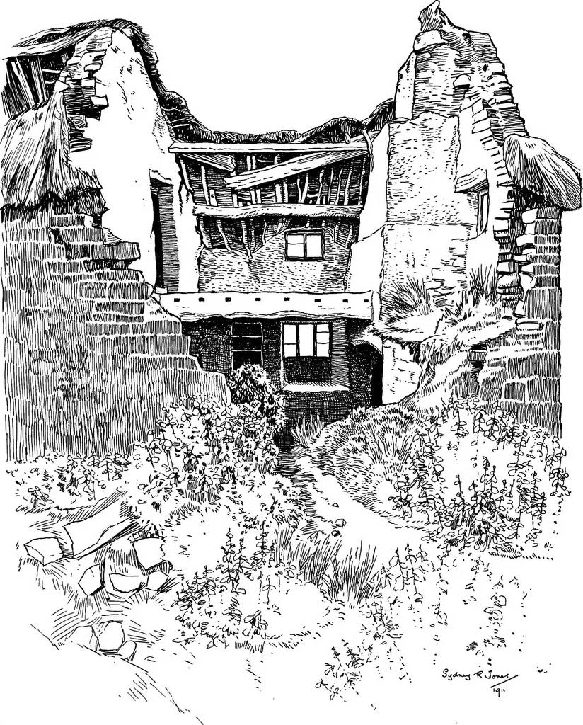 An illustration from The village homes of England;, 1912, leaf 32