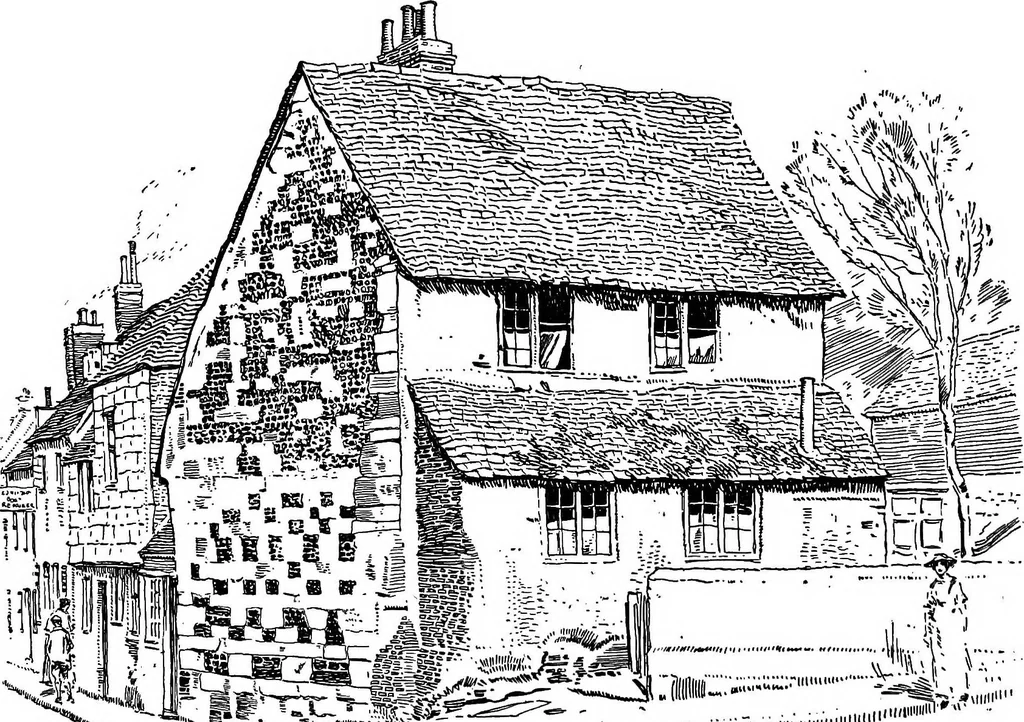 An illustration from The village homes of England;, 1912, leaf 39