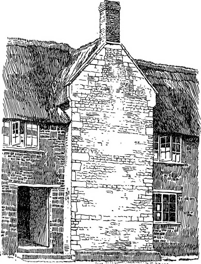 An illustration from The village homes of England;, 1912, leaf 51