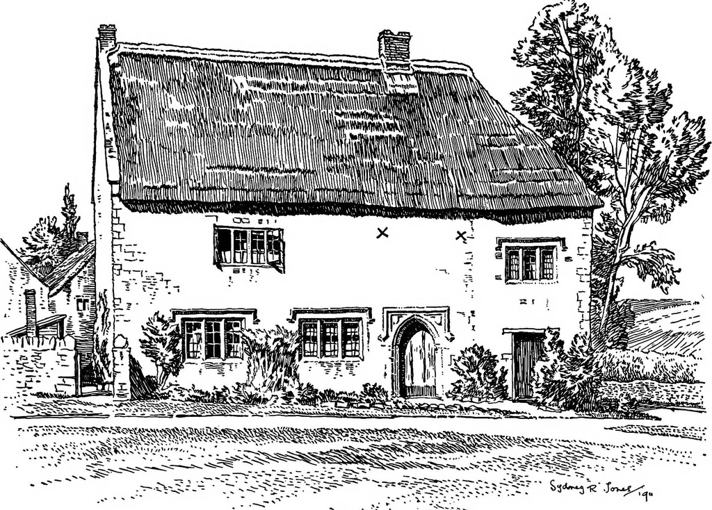An illustration from The village homes of England;, 1912, leaf 54