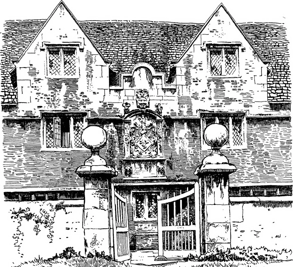 An illustration from The village homes of England;, 1912, leaf 56