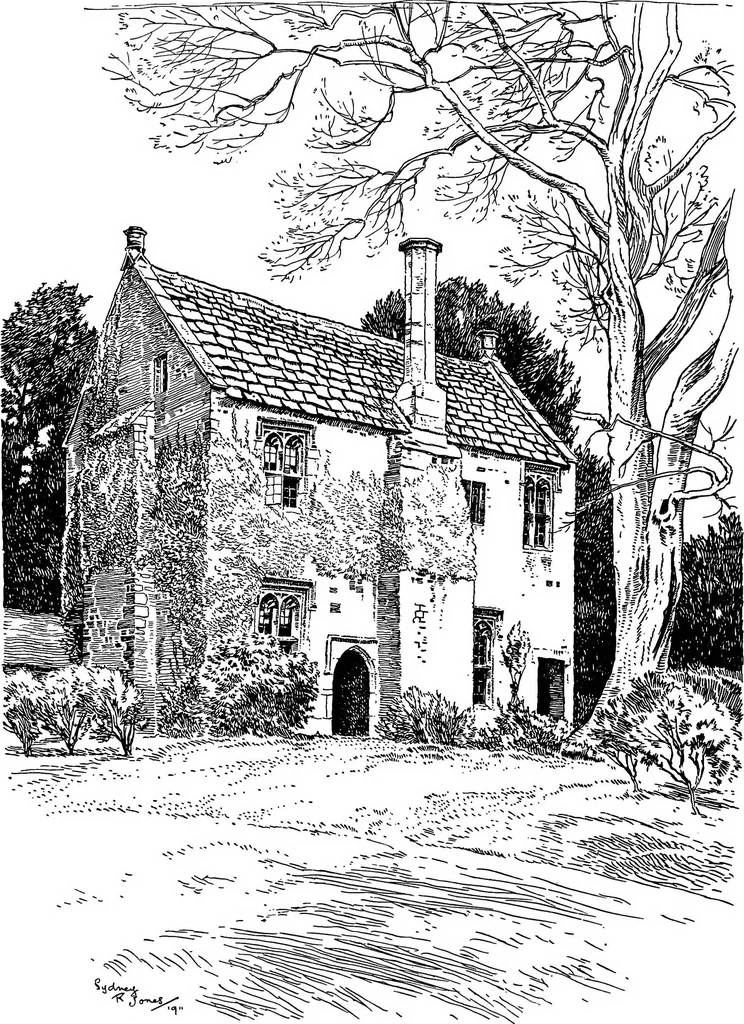 An illustration from The village homes of England;, 1912, leaf 59