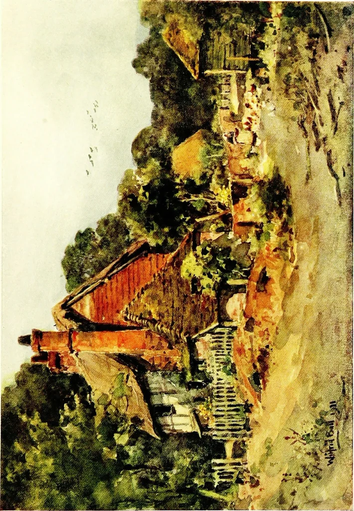 An illustration from The village homes of England;, 1912, leaf 60