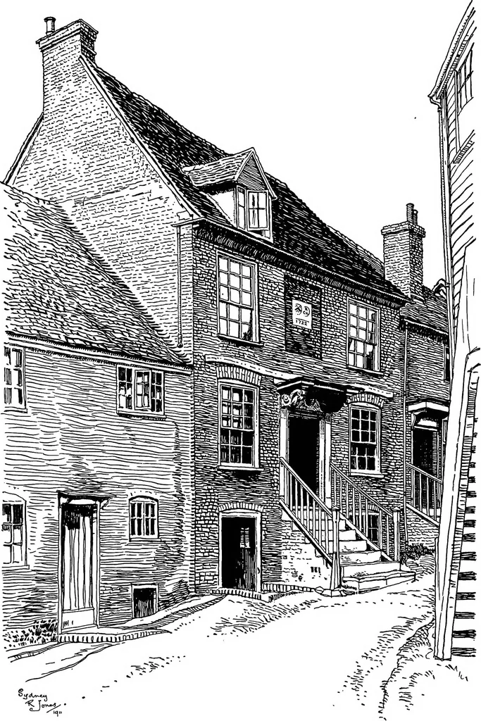 An illustration from The village homes of England;, 1912, leaf 70