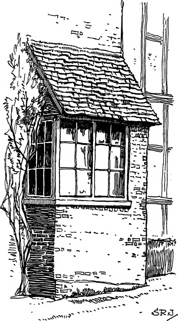 An illustration from The village homes of England;, 1912, leaf 71