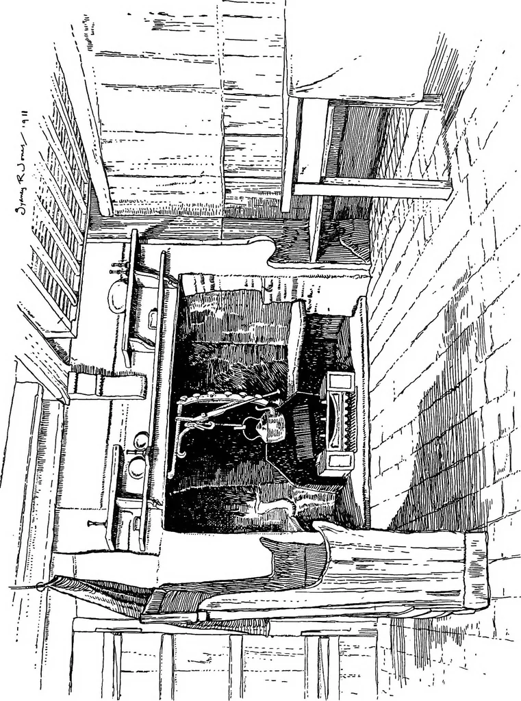 An illustration from The village homes of England;, 1912, leaf 76