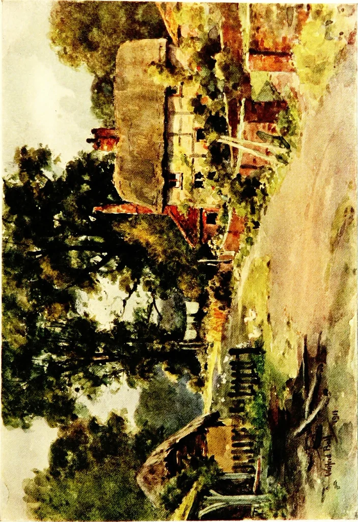An illustration from The village homes of England;, 1912, leaf 80