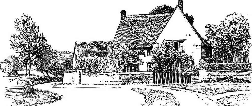 An illustration from The village homes of England;, 1912, leaf 97