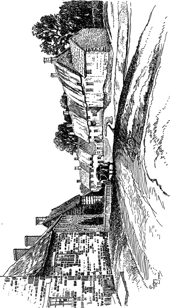 An illustration from The village homes of England;, 1912, leaf 98