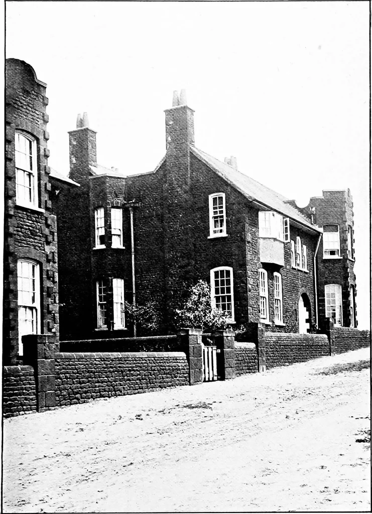 An illustration from Country cottages and week-end homes, by J. H. Elder-Duncan ... with numerous illustrations and plans of cottages by well-known architects, 1912, leaf 157