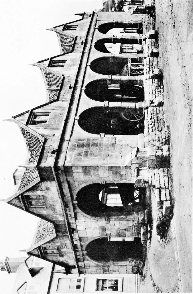 An illustration from Old cottages, farm-houses, and other stone buildings in the Cotswold district; examples of minor domestic architecture in Gloucestershire, Oxfordshire, Northants, Worcestershire, &c., 1905, leaf 112