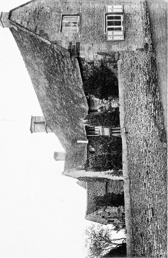 An illustration from Old cottages, farm-houses, and other stone buildings in the Cotswold district; examples of minor domestic architecture in Gloucestershire, Oxfordshire, Northants, Worcestershire, &c., 1905, leaf 120