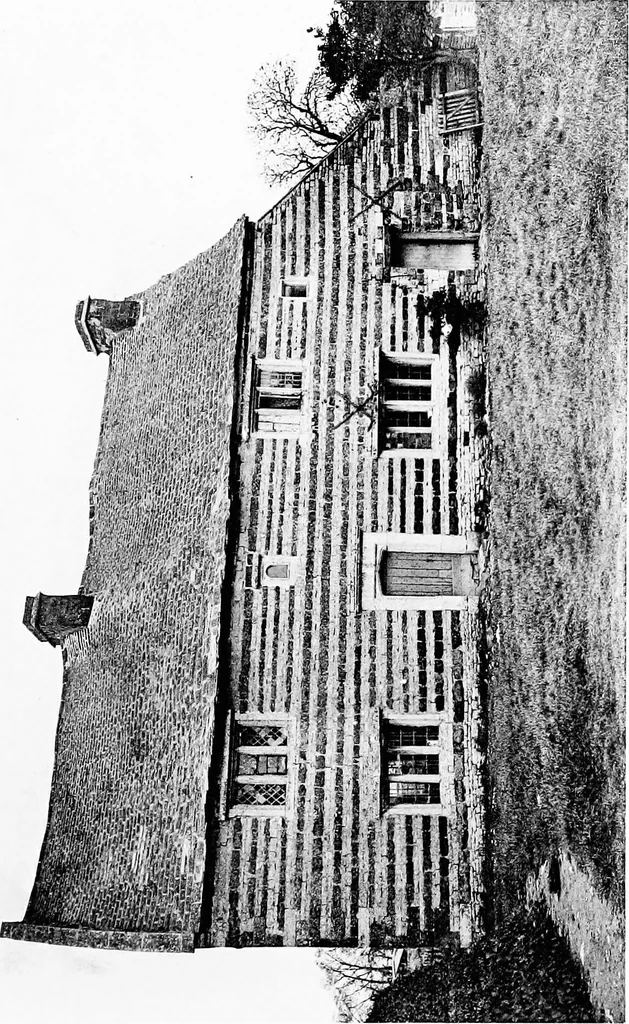 An illustration from Old cottages, farm-houses, and other stone buildings in the Cotswold district; examples of minor domestic architecture in Gloucestershire, Oxfordshire, Northants, Worcestershire, &c., 1905, leaf 130