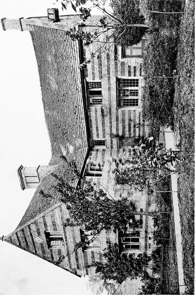 An illustration from Old cottages, farm-houses, and other stone buildings in the Cotswold district; examples of minor domestic architecture in Gloucestershire, Oxfordshire, Northants, Worcestershire, &c., 1905, leaf 132
