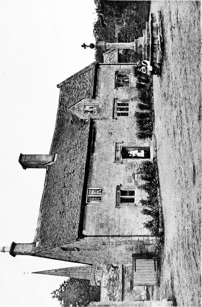 An illustration from Old cottages, farm-houses, and other stone buildings in the Cotswold district; examples of minor domestic architecture in Gloucestershire, Oxfordshire, Northants, Worcestershire, &c., 1905, leaf 146