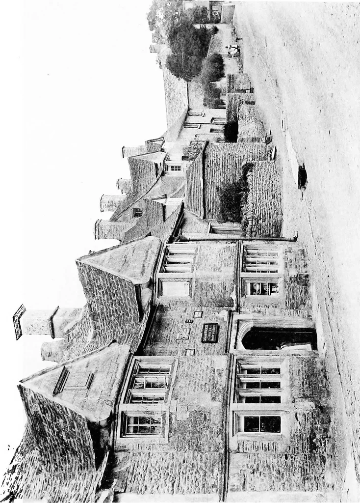 An illustration from Old cottages, farm-houses, and other stone buildings in the Cotswold district; examples of minor domestic architecture in Gloucestershire, Oxfordshire, Northants, Worcestershire, &c., 1905, leaf 148