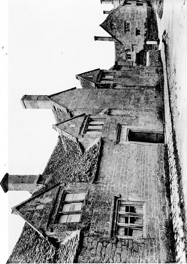 An illustration from Old cottages, farm-houses, and other stone buildings in the Cotswold district; examples of minor domestic architecture in Gloucestershire, Oxfordshire, Northants, Worcestershire, &c., 1905, leaf 166