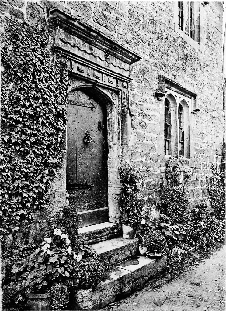 An illustration from Old cottages, farm-houses, and other stone buildings in the Cotswold district; examples of minor domestic architecture in Gloucestershire, Oxfordshire, Northants, Worcestershire, &c., 1905, leaf 170