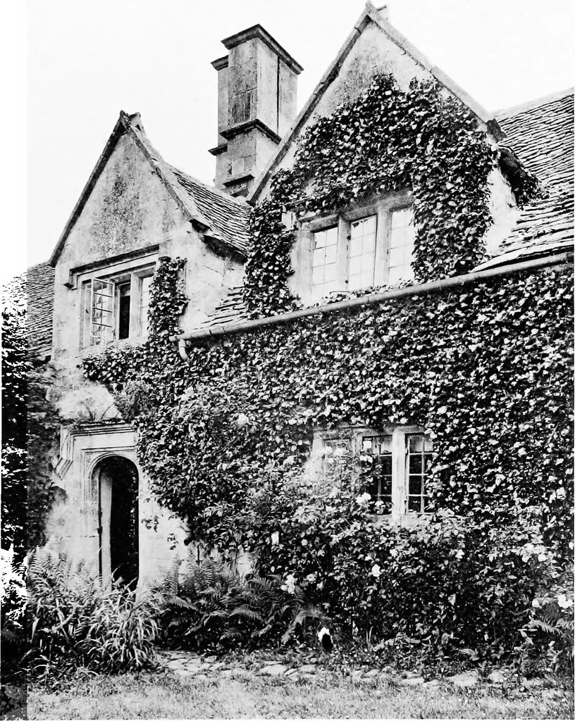 An illustration from Old cottages, farm-houses, and other stone buildings in the Cotswold district; examples of minor domestic architecture in Gloucestershire, Oxfordshire, Northants, Worcestershire, &c., 1905, leaf 192