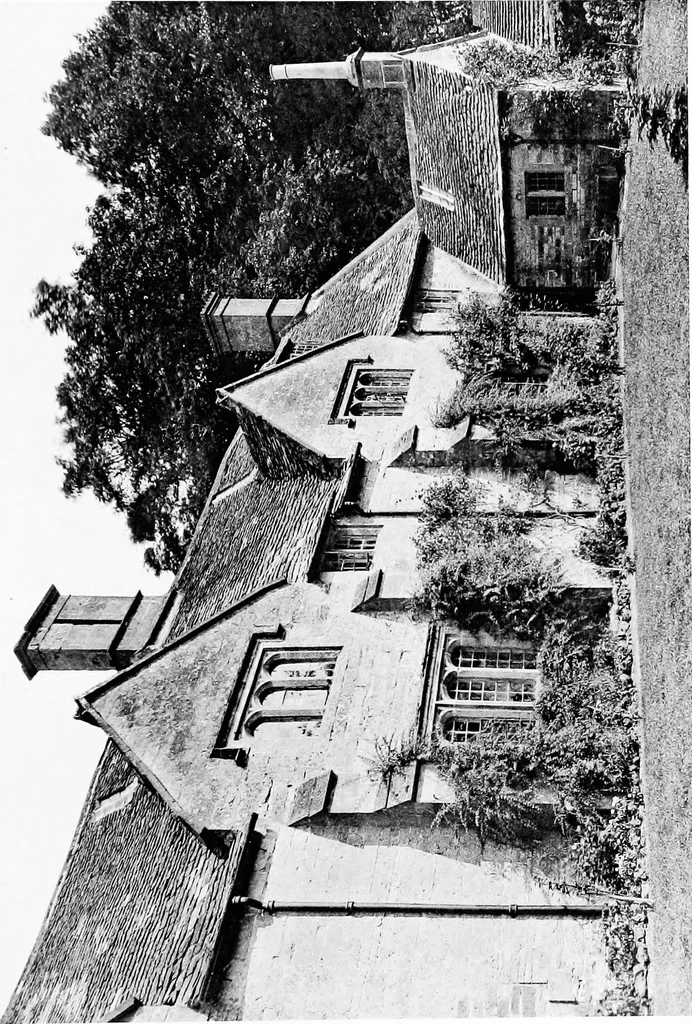 An illustration from Old cottages, farm-houses, and other stone buildings in the Cotswold district; examples of minor domestic architecture in Gloucestershire, Oxfordshire, Northants, Worcestershire, &c., 1905, leaf 198