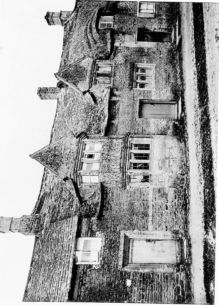 An illustration from Old cottages, farm-houses, and other stone buildings in the Cotswold district; examples of minor domestic architecture in Gloucestershire, Oxfordshire, Northants, Worcestershire, &c., 1905, leaf 204