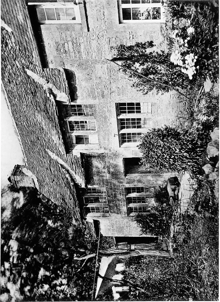 An illustration from Old cottages, farm-houses, and other stone buildings in the Cotswold district; examples of minor domestic architecture in Gloucestershire, Oxfordshire, Northants, Worcestershire, &c., 1905, leaf 234