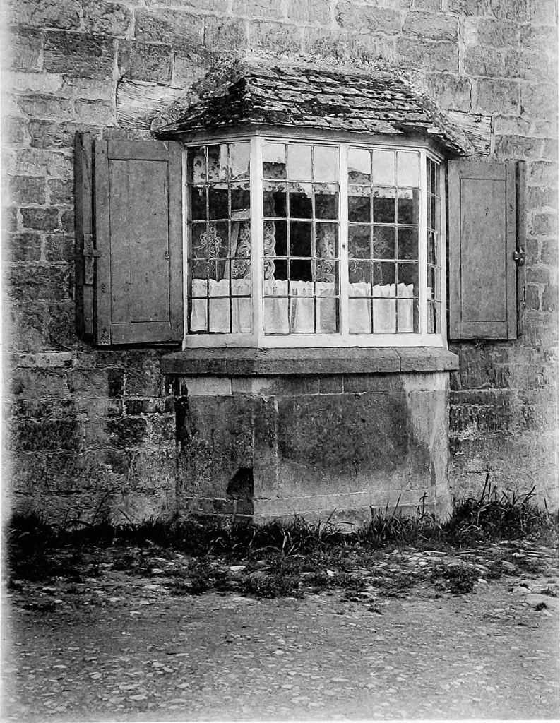 An illustration from Old cottages, farm-houses, and other stone buildings in the Cotswold district; examples of minor domestic architecture in Gloucestershire, Oxfordshire, Northants, Worcestershire, &c., 1905, leaf 240