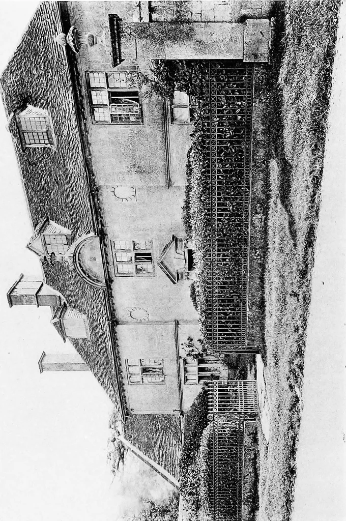 An illustration from Old cottages, farm-houses, and other stone buildings in the Cotswold district; examples of minor domestic architecture in Gloucestershire, Oxfordshire, Northants, Worcestershire, &c., 1905, leaf 248