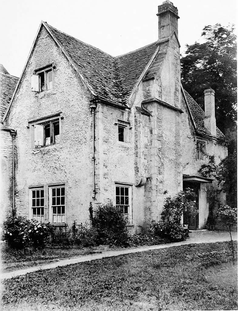 An illustration from Old cottages, farm-houses, and other stone buildings in the Cotswold district; examples of minor domestic architecture in Gloucestershire, Oxfordshire, Northants, Worcestershire, &c., 1905, leaf 262