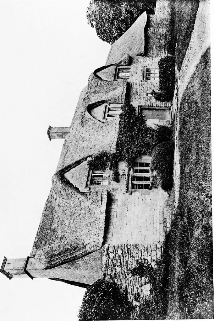 An illustration from Old cottages, farm-houses, and other stone buildings in the Cotswold district; examples of minor domestic architecture in Gloucestershire, Oxfordshire, Northants, Worcestershire, &c., 1905, leaf 286