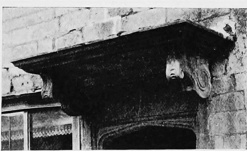 An illustration from Old cottages, farm-houses, and other stone buildings in the Cotswold district; examples of minor domestic architecture in Gloucestershire, Oxfordshire, Northants, Worcestershire, &c., 1905, leaf 44