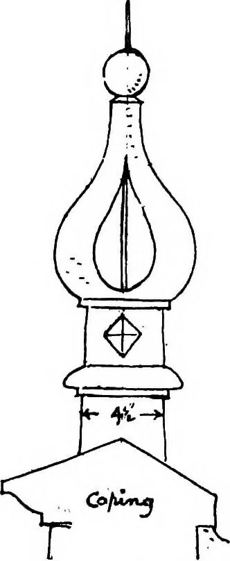 An illustration from Old cottages, farm-houses, and other stone buildings in the Cotswold district; examples of minor domestic architecture in Gloucestershire, Oxfordshire, Northants, Worcestershire, &c., 1905, leaf 71