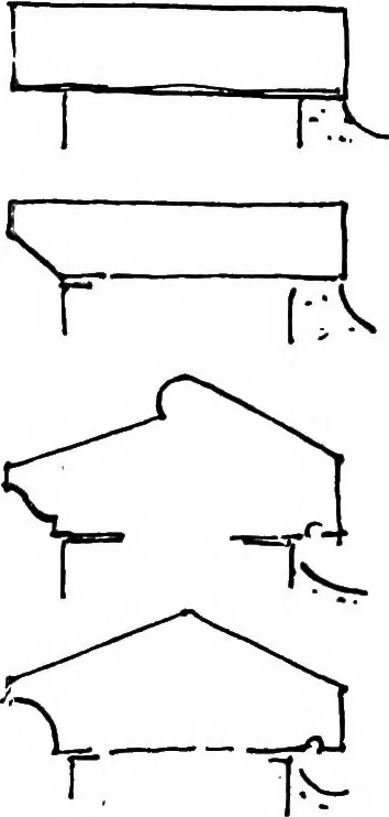 An illustration from Old cottages, farm-houses, and other stone buildings in the Cotswold district; examples of minor domestic architecture in Gloucestershire, Oxfordshire, Northants, Worcestershire, &c., 1905, leaf 72