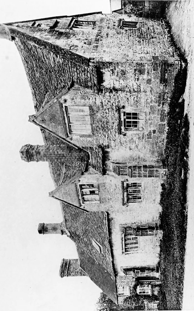 An illustration from Old cottages, farm-houses, and other stone buildings in the Cotswold district; examples of minor domestic architecture in Gloucestershire, Oxfordshire, Northants, Worcestershire, &c., 1905, leaf 94