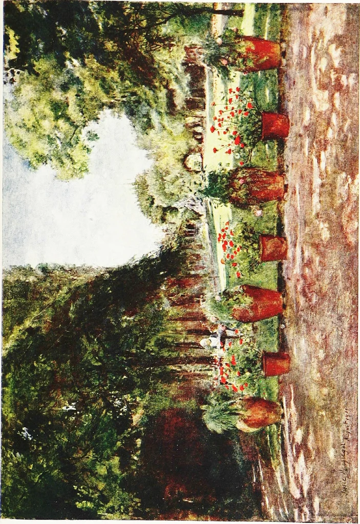 An illustration from Gardens of celebrities and celebrated gardens in and around London, 1918, leaf 360