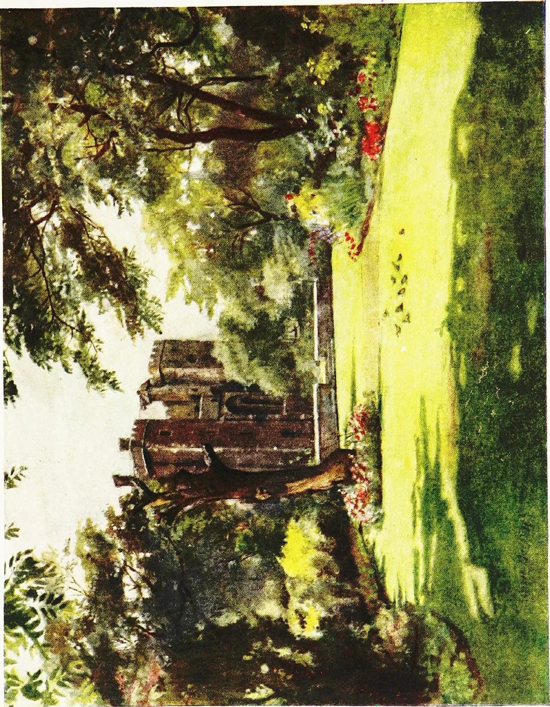 An illustration from Gardens of celebrities and celebrated gardens in and around London, 1918, leaf 54