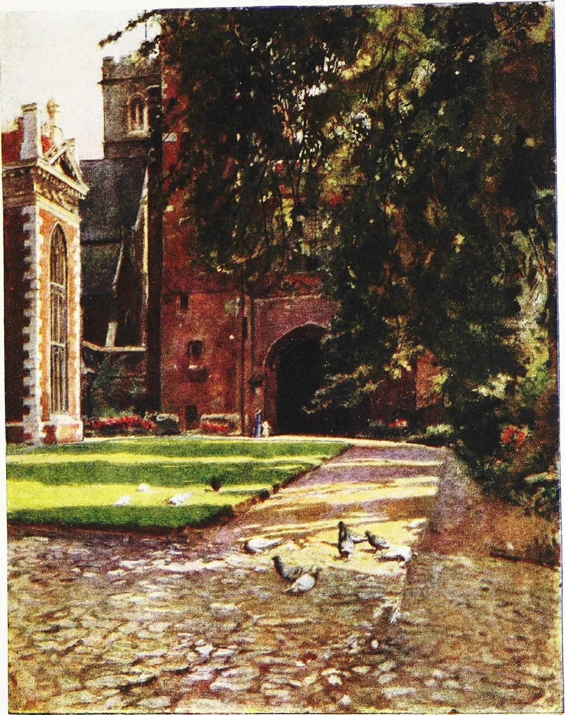 An illustration from Gardens of celebrities and celebrated gardens in and around London, 1918, leaf 70