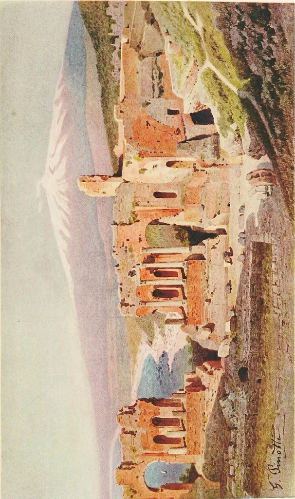 An illustration from Italian castles and country seats, 1911, leaf 683