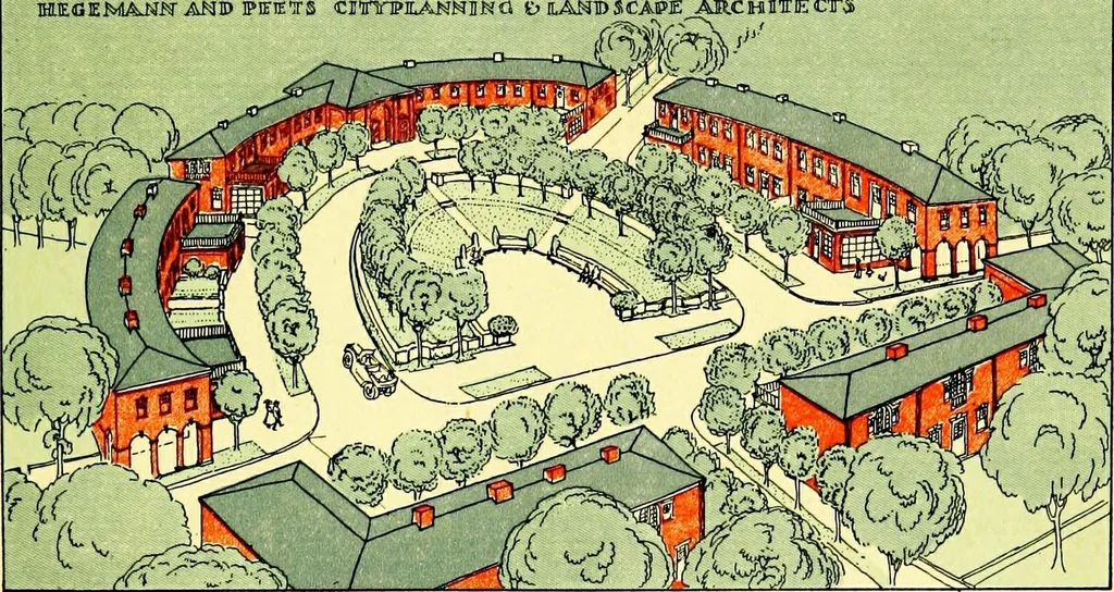 An illustration from Wyomissing Park ; the modern garden suburb of Reading, Pennsylvania;, 1919, leaf 22