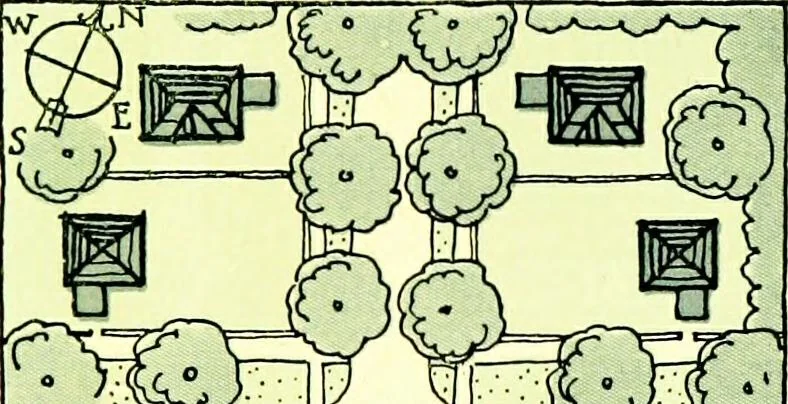 An illustration from Wyomissing Park ; the modern garden suburb of Reading, Pennsylvania;, 1919, leaf 25